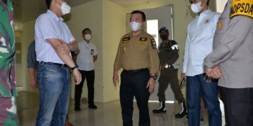 Gubernur Al Haris Tinjau Ruang VVIP RSUD Raden Mattaher untuk COVID-19