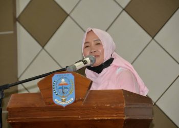 Hj. Hesnidar Rangkul Kader PKK Jadi Pelopor Penerapan Protokol Kesehatan