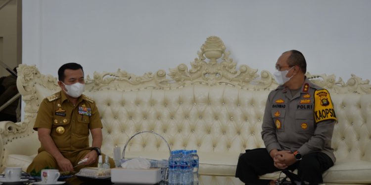 Gubernur Al Haris Sambangi Polda Jambi