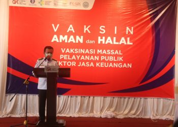 Gubernur Jambi Apresiasi Vaksinasi Covid-19 Dilaksanakan OJK