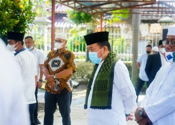 Al Haris Sholat Idul Adha di Masjid Az-Zikra Komplek Rumah Dinas