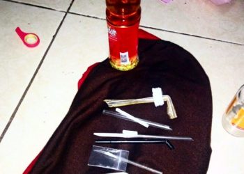 Lagi Asyik Isap Sabu, Pemuda Digrebek Polisi