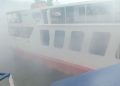 Kapal KMP Gunsa 8 Terbakar di Perairan Banyuasin, Tim Evakuasi 86 Orang