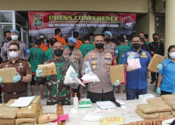 Polri Musnahkan 3,6 Ton Sabu Hasil Penindakan