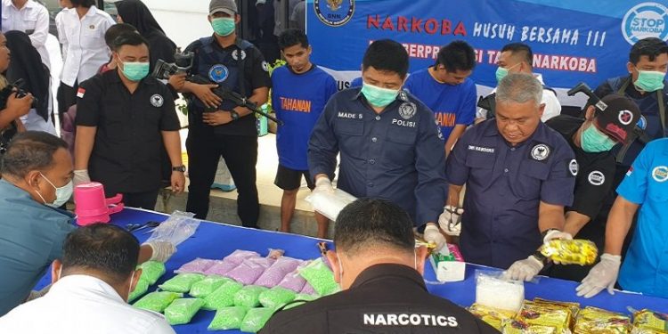 Polda Tangkap 31 Pengedar Sabu – sabu, Ganja dan Ekstasi di Bulan Juni 2021
