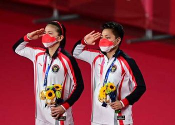 Raih Emas Olimpiade Tokyo, Ini Ucapan Selamat Para Menteri untuk Greysia Polii / Apriyani Rahayu