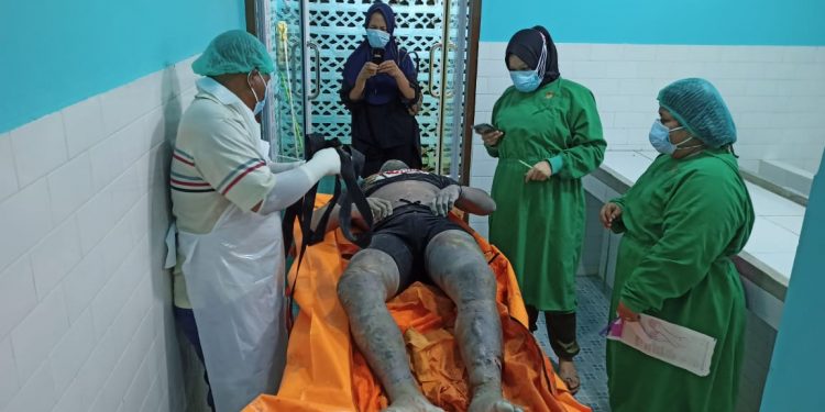 Ini Idenditas Mayat Yang Ditemukan di Sungai Indragiri