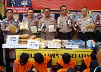 28 Kg Narkoba Berhasil Disita di Pelabuhan Bakauheni