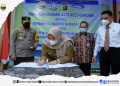 Bupati Masnah Lakukan Penandatanganan Nota Kesepahaman Dengan Kejari Muaro Jambi