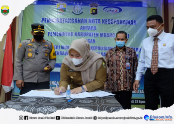 Bupati Masnah Lakukan Penandatanganan Nota Kesepahaman Dengan Kejari Muaro Jambi
