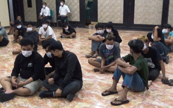 Pelaku Tarung Bebas di Makassar, 28 Terduga Negatif Tes Urine Lalu Dipulangkan