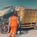 Truk Tabrak Trailer, Kernet Tewas Tergencet Dadanya Remuk