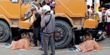 ASN Perempuan di Medan Tewas, Ditabrak Truk Pengangkut Air