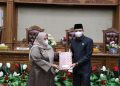 Dewan DPRD Muaro Jambi Gelar Paripurna Penyampaian KUA PPAS TA 2022