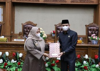 Dewan DPRD Muaro Jambi Gelar Paripurna Penyampaian KUA PPAS TA 2022