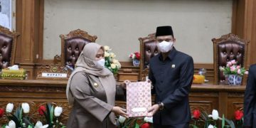 Dewan DPRD Muaro Jambi Gelar Paripurna Penyampaian KUA PPAS TA 2022