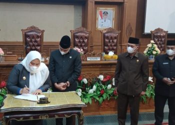 DPRD Muarojambi Gelar Paripurna Persetujuan Rancangan KUPA-PPAS Perubahan APBD TA 2021