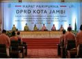 DPRD Kota Jambi Gelar Paripurna Dalam Rangka HUT Pemkot Jambi ke-75
