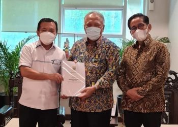 Temui Menteri PUPR, Al Haris Bahas Infrastruktur Pelabuhan Ujung Jabung