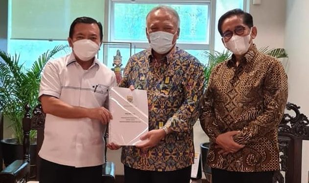 Temui Menteri PUPR, Al Haris Bahas Infrastruktur Pelabuhan Ujung Jabung