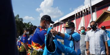 Gubernur Lepas 101 Atlet Perwakilan Provinsi Jambi di PON XX Ke-20 di Papua