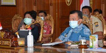 Gubernur Al Haris Dukung Wali Kota Jambi Lakukan Penyekatan Menekan Kasus Covid-19