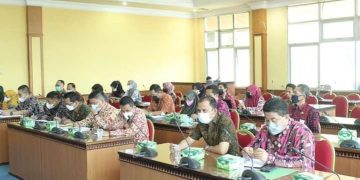 Fadhil Arief Pimpin Rakor MCP KPK RI dengan OPD di Linkup Pemda Batanghari