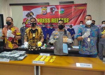 Ditresnarkoba Polda Banten Gagalkan Peredaran Sabu Lintas 3 Kabupaten