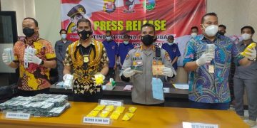 Ditresnarkoba Polda Banten Gagalkan Peredaran Sabu Lintas 3 Kabupaten