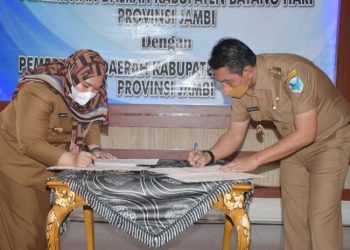 Pemkab Batanghari dan Muaro Jambi Jalin Kerja Sama Peningkatan Mutu Layanan Publik