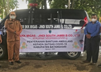 Kabupaten Batanghari Terima Bantuan Ambulans dari SKK Migas