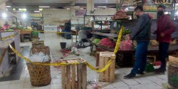 Perkelahian 2 Pedagang Berujung Saling Tusuk di Pasar Malabar Tangerang