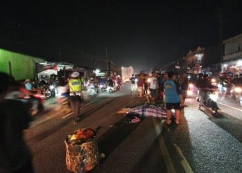 Wanita Muda Tewas Terlindas Truk, Saat Ingin Menyebrang Jalan
