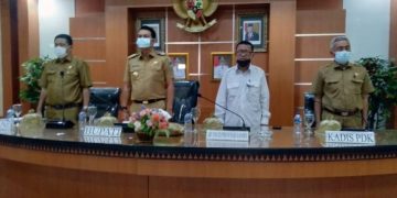 Bupati Fadhil Arief Hadiri Sosialisasi Perbup 48 Tahun 2021