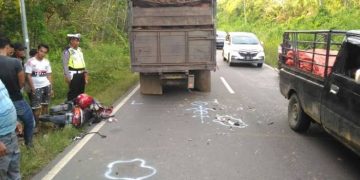 Nahas” Mobil Tanki Tabrak Motor, Pelajar SMA 2 Sarolangun Meninggal Ditempat