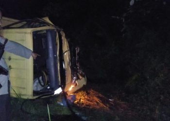 Tragedi Kecelakaan, Tabrakan di Bungo Sopir dan 4 Penumpang Tewas Di TKP