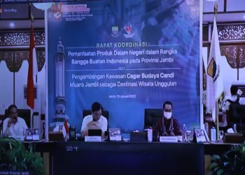 Sekda Tanjab Barat Hadiri Rakor Pemanfaatan Produk dalam Negeri