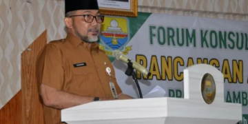 Sekda Sudirman Buka Forum Konsultasi Publik RKPD 2023