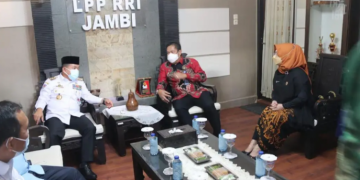 Gubernur Al Haris Hadiri Sertijab Kepala LPP RRI Jambi