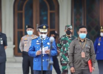 Bupati Anwar Sadat Menjadi Irup HUT Damkar ke 103