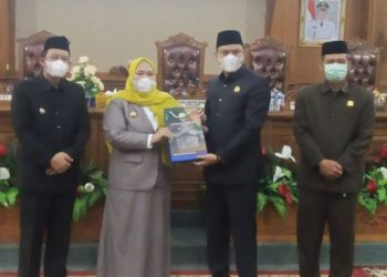 DPRD Muaro Jambi Gelar Paripurna LKPJ Bupati Tahun 2021