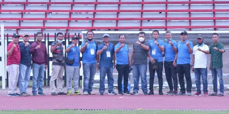 Sekda Hadir Beri Dukungan Pertandingan Laga PS Muaro Jambi Vs PS Sungai Penuh