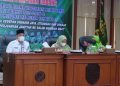 Bupati Masnah Menyaksikan Langsung Pelantikan PC Muslimat NU Muaro Jambi 2021-2026