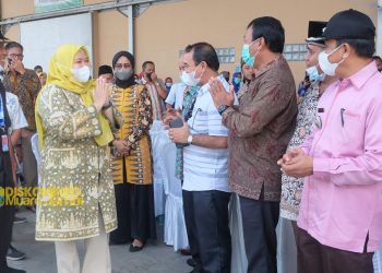Bupati Masnah Resmikan Pabrik Air Minum Dalam Kemasan