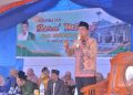 Wabup BBS Dampingi Wagub Hadiri Peringati Isra Mi’raj di Sungai Bahar Selatan