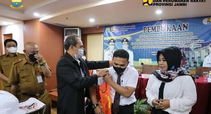 Dinas PUPR Provinsi Jambi Gelar Pelatihan Untuk Konstruksi Muda
