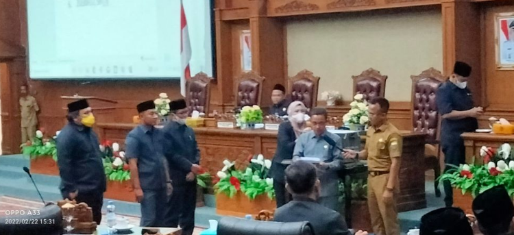 Dewan Muaro Jambi Gelar Paripurna Pemilihan Ketua dan Waka DPRD
