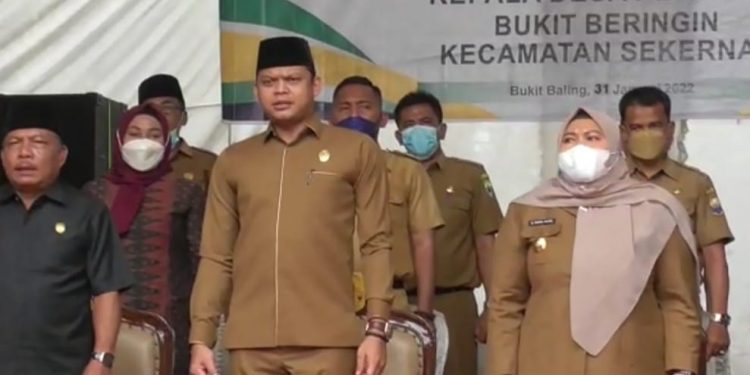 Ketua DPRD Muaro Jambi Hadiri Peresmian Desa Persiapan Bukit Baling