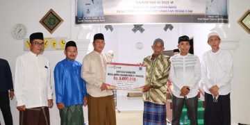 Pemkab Tanjab Barat Safari Ramadhan Perdana di Kecamatan Bram Itam