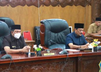 Wabup Hadiri Paripurna Kedua DPRD Tanjab Barat